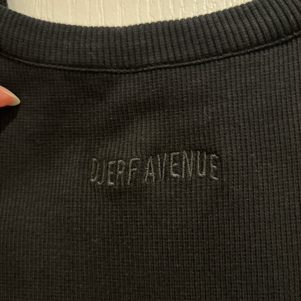 Djerf Avenue Mini Ribbed Dress - Picture 3 of 3